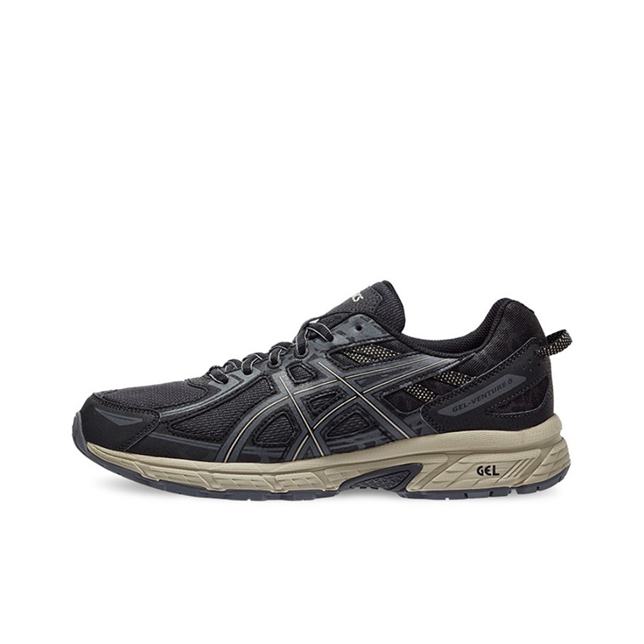 Running Gear Asics - ASICS Gel Venture 6 รองเท้าวิ่งลำลองสำหรับผู้ชาย สีเทา