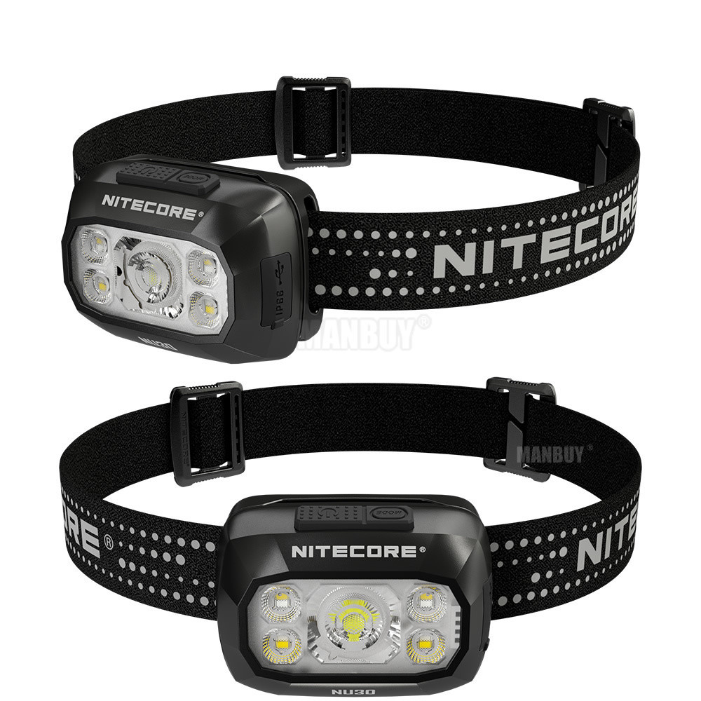 Running Gear Lights - ขายส่งไนท์คอร์ NU30 1500mAh แบตเตอรี่ Li-Ion 500LM
