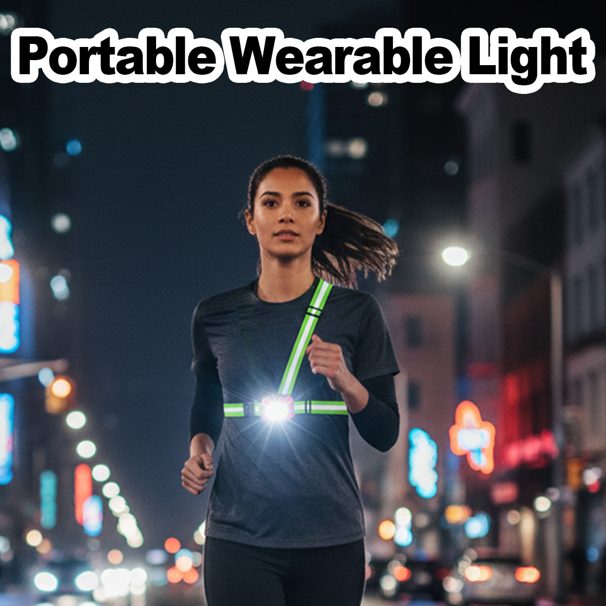 ไฟวิ่งแบบชาร์จ USB กันน้ำ น้ำห - Running Gear Lights บทวิจารณ์และราคา