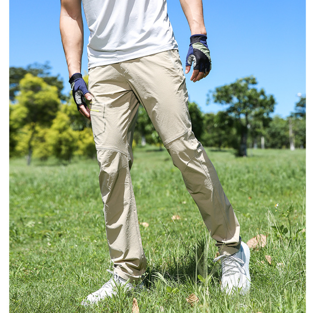 กางเกงผู้ชายระบายอากาศแห้งเร็ว - Running Gear Outdoor บทวิจารณ์และราคา