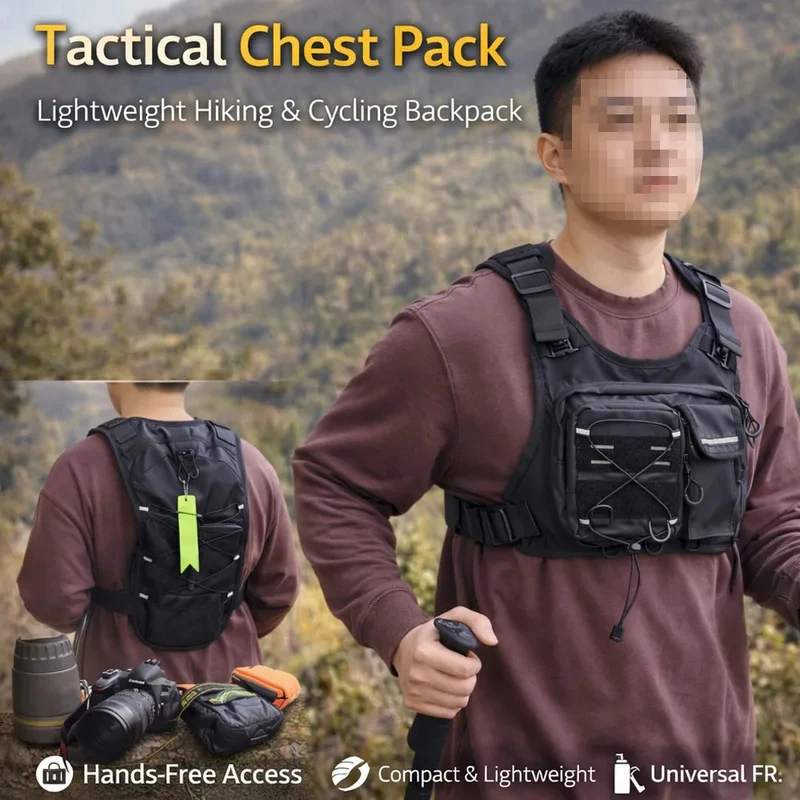 ​ กระเป๋าคาดอกแบบยุทธวิธีคุณภา - High And Running Gear บทวิจารณ์และราคา