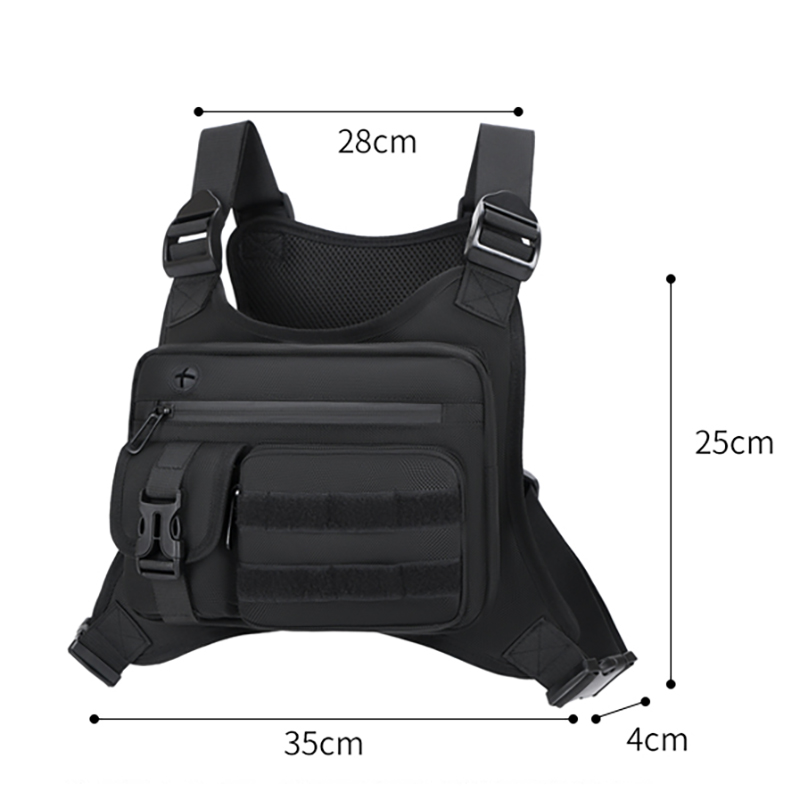 กระเป๋าคาดอกแบบยุทธวิธีสำหรับผ - Running Gear Outdoor บทวิจารณ์และราคา