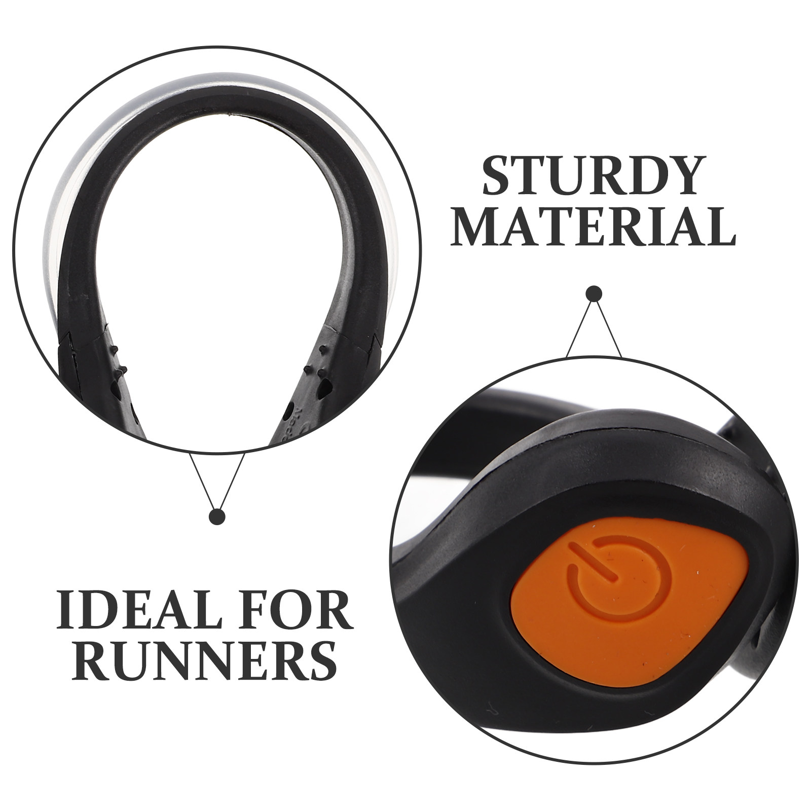 ไฟ LED ติดรองเท้า 2 ชิ้น อุปกร - Running Gear Lights บทวิจารณ์และราคา