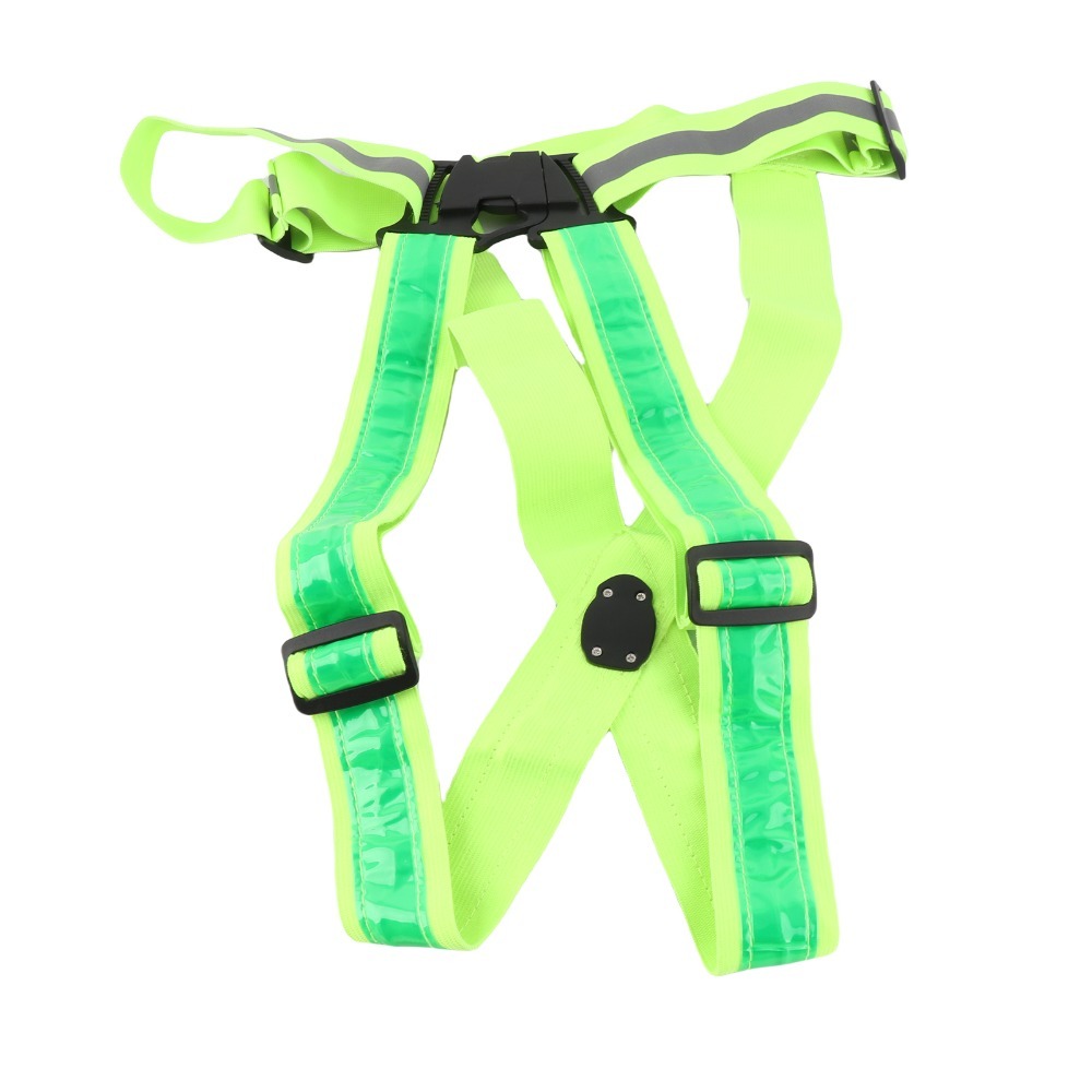 เสื้อกั๊กนิรภัย LED โพลีเอสเตอ - Running Gear Lights บทวิจารณ์และราคา