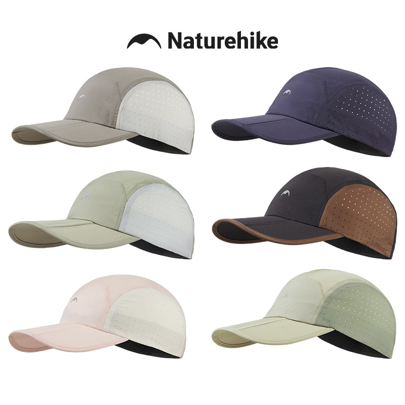 เนเจอร์ไฮค์หมวกเดินป่าฤดูร้อนบ - Running Cap Mesh บทวิจารณ์และราคา