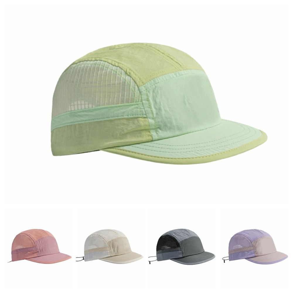 หมวกเบสบอลแบบแห้งเร็ว ลายบล็อก - Running Cap Mesh บทวิจารณ์และราคา