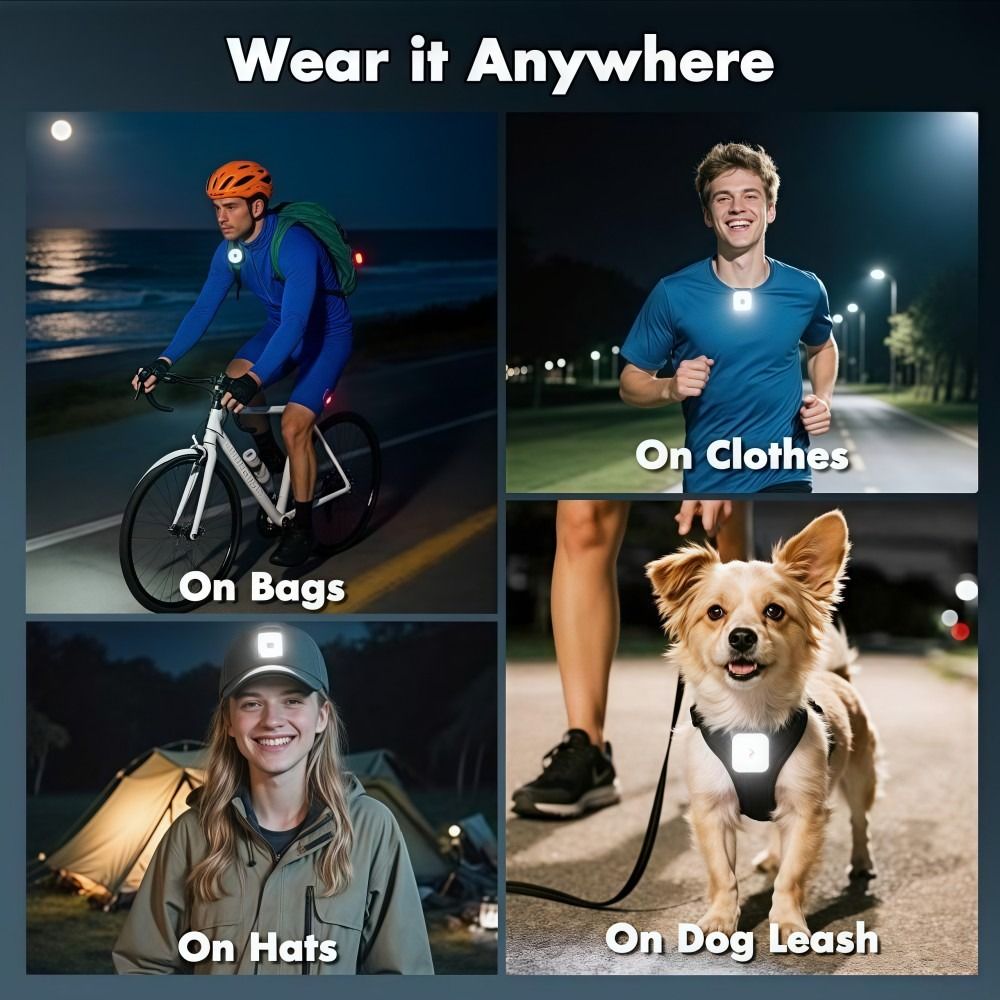 ไฟวิ่งกลางคืนแบบชาร์จไฟได้สำหร - Running Gear Lights บทวิจารณ์และราคา