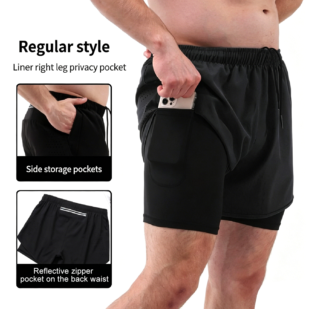 กางเกงวิ่งเอวสูง 2-in-1 พร้อมซ - High And Running Gear บทวิจารณ์และราคา
