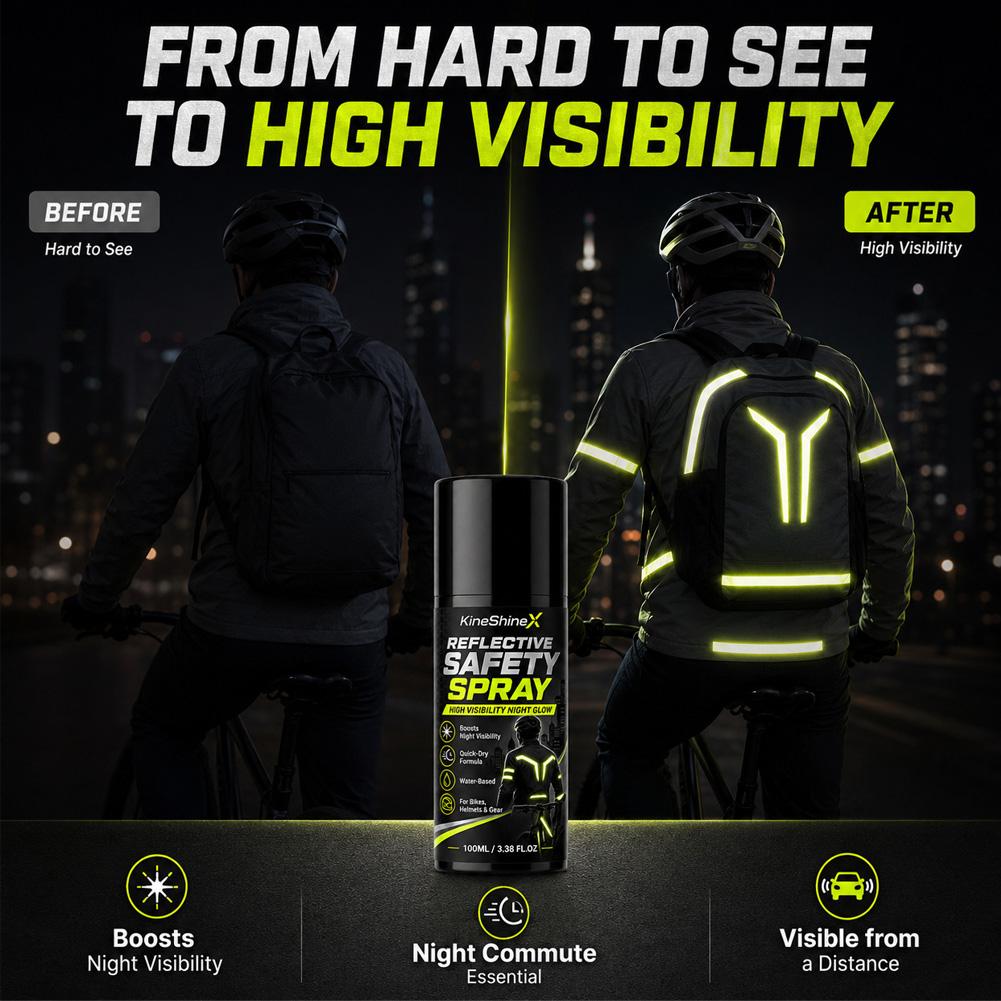 สเปรย์สะท้อนแสงกลางคืนเพื่อควา - High And Running Gear บทวิจารณ์และราคา